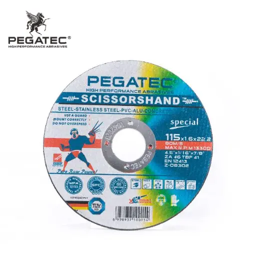 [SPC804112516] Rezalna plošča za jeklo, nerjavno jeklo, aluminij 125x1.6